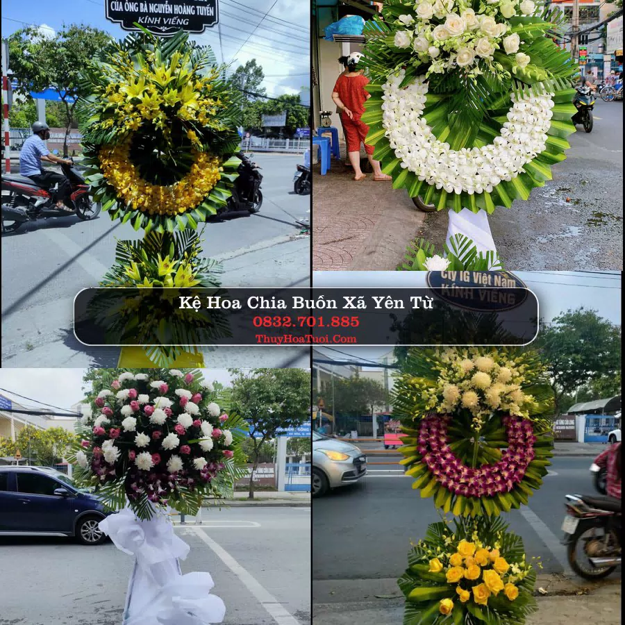 Đặt Vòng Hoa Tang Lễ tại Xã Yên Từ, Ninh Bình