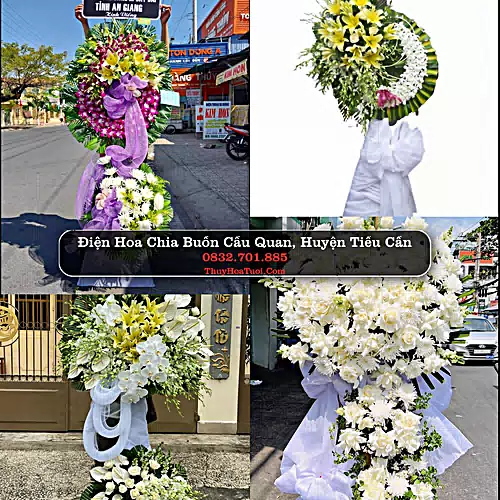 Đặt Vòng Hoa Chia Buồn tại Cầu Quan, Tiểu Cần, Trà Vinh (Cũ)
