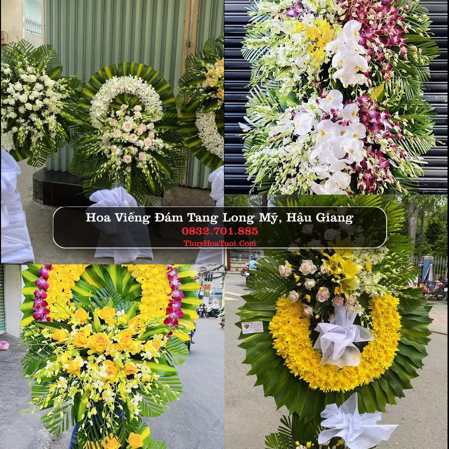 Đặt Hoa Chia Buồn tại Long Mỹ, Hậu Giang (Cũ)