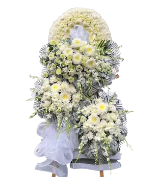 Kệ Hoa Đám Tang Sang Trọng Kính Viếng