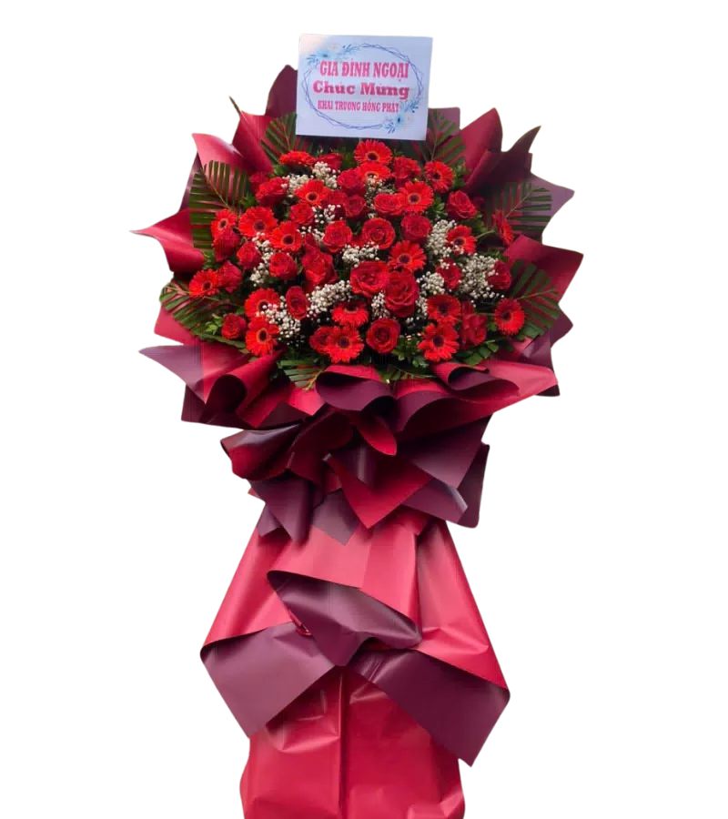 Kệ Hoa Khai Trương Chúc Mừng