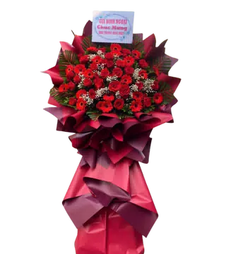 Kệ Hoa Khai Trương Chúc Mừng