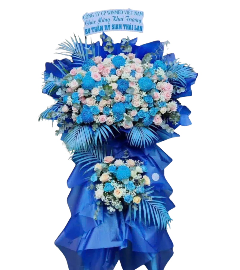 Kệ Hoa Khai Trương Hiện Đại – Tươi Mới, Nổi Bật