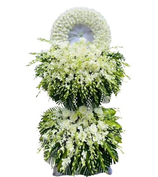 Kệ Hoa Viếng Đám Tang Sang Trọng