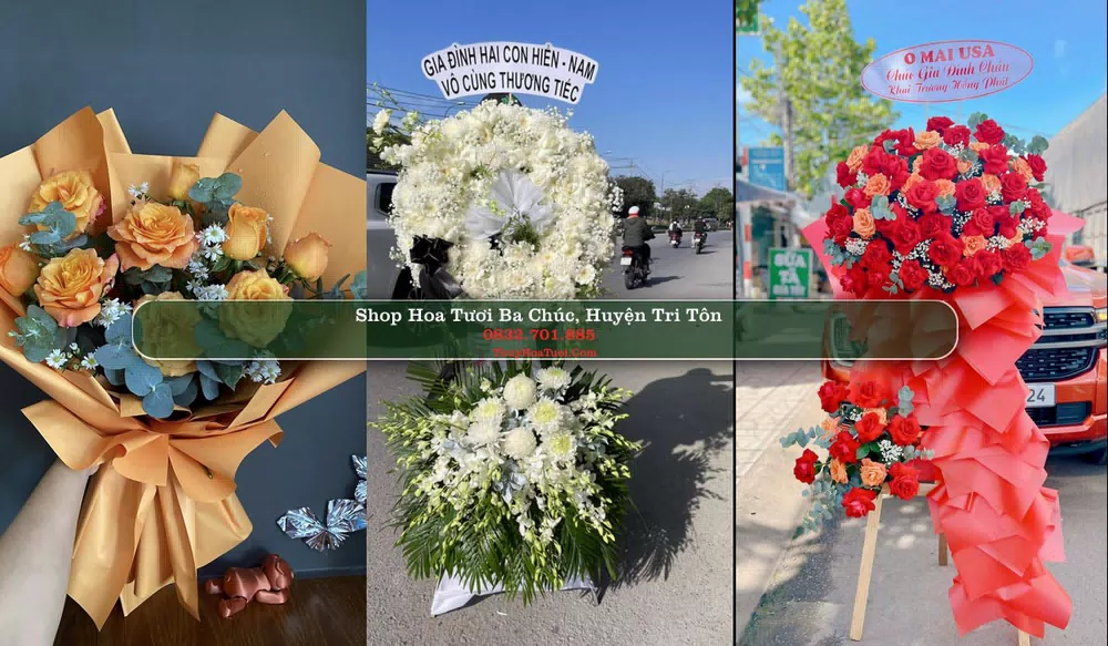 Shop Hoa Tươi Ba Chúc - Huyện Tri Tôn (Cũ)