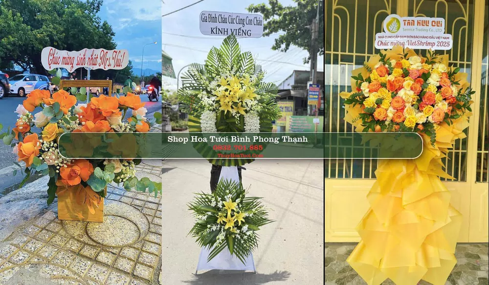 Shop Hoa Tươi Bình Phong Thạnh - Huyện Mộc Hóa (Cũ)