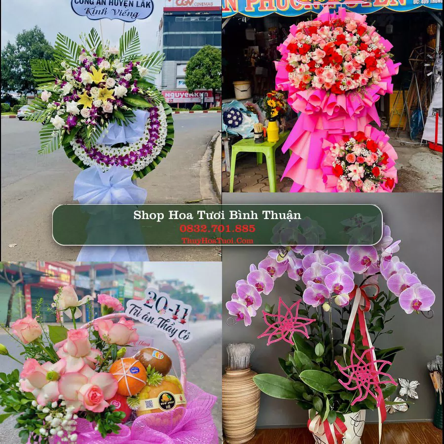 Điện Hoa Bình Thuận - Shop Hoa Tươi Uy Tín