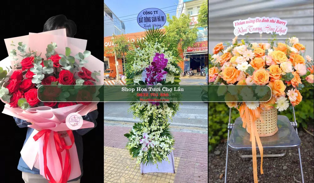 Shop Hoa Tươi Chợ Lầu - Huyện Bắc Bình (Cũ)