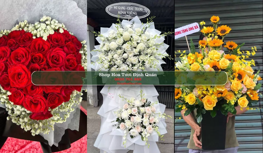 Shop Hoa Tươi Định Quán - Huyện Định Quán (Cũ)