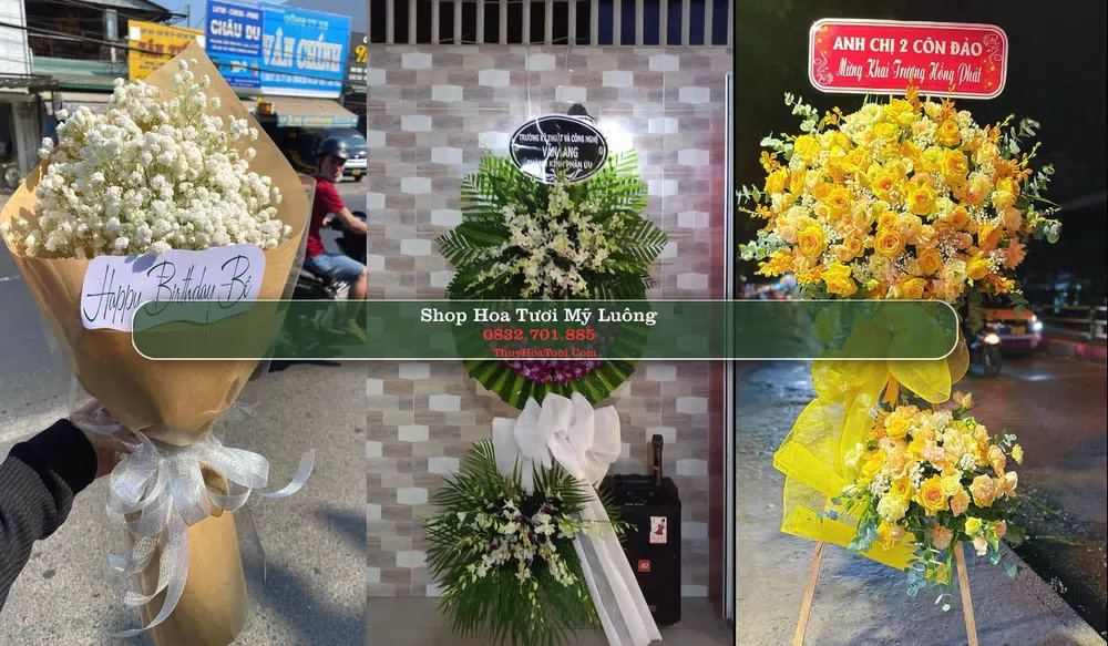 Shop Hoa Tươi Mỹ Luông - Huyện Chợ Mới (Cũ)