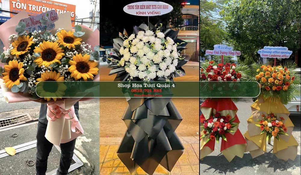 Shop Hoa Tươi Quận 4 - Thành phố Hồ Chí Minh (Cũ)