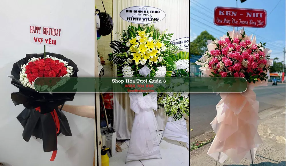 Shop Hoa Tươi Quận 6 - Thành phố Hồ Chí Minh (Cũ)