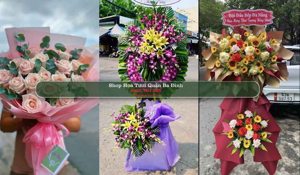 Shop Hoa Tươi Quận Ba Đình - Thành phố Hà Nội (Cũ)