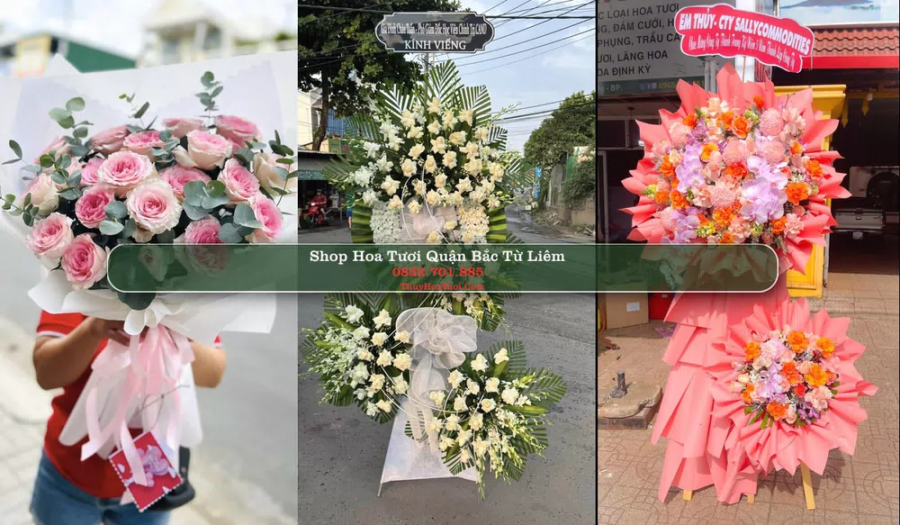 Shop Hoa Tươi Quận Bắc Từ Liêm - Thành phố Hà Nội (Cũ)