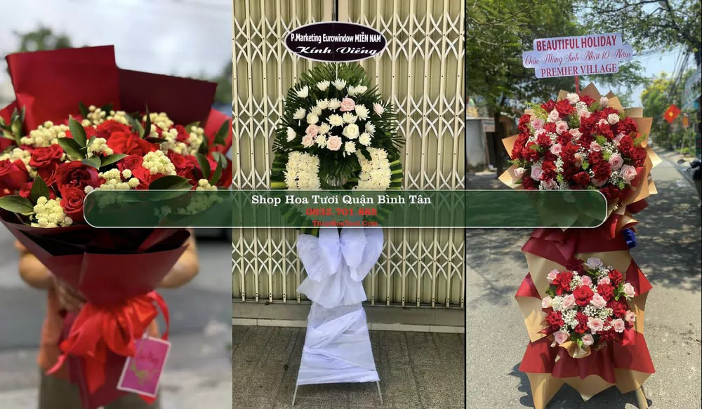 Shop Hoa Tươi Quận Bình Tân - Thành phố Hồ Chí Minh (Cũ)