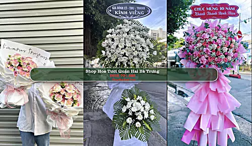 Shop Hoa Tươi Quận Hai Bà Trưng - Thành phố Hà Nội (Cũ)