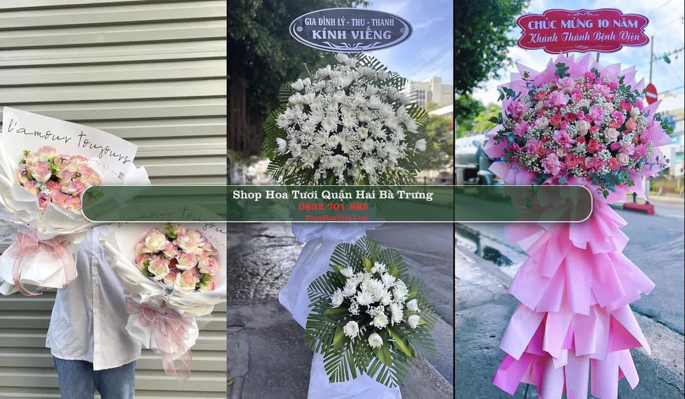 Shop Hoa Tươi Quận Hai Bà Trưng - Thành phố Hà Nội (Cũ)