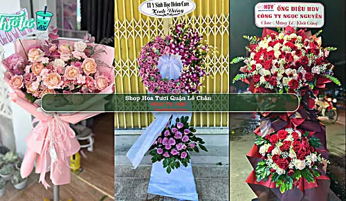Shop Hoa Tươi Quận Lê Chân - Thành phố Hải Phòng (Cũ)