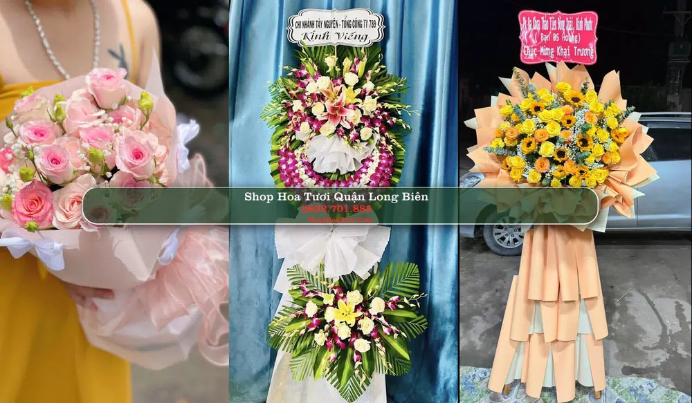 Shop Hoa Tươi Quận Long Biên - Thành phố Hà Nội (Cũ)