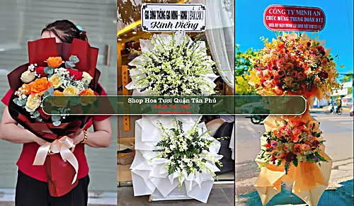 Shop Hoa Tươi Quận Tân Phú - Thành phố Hồ Chí Minh (Cũ)