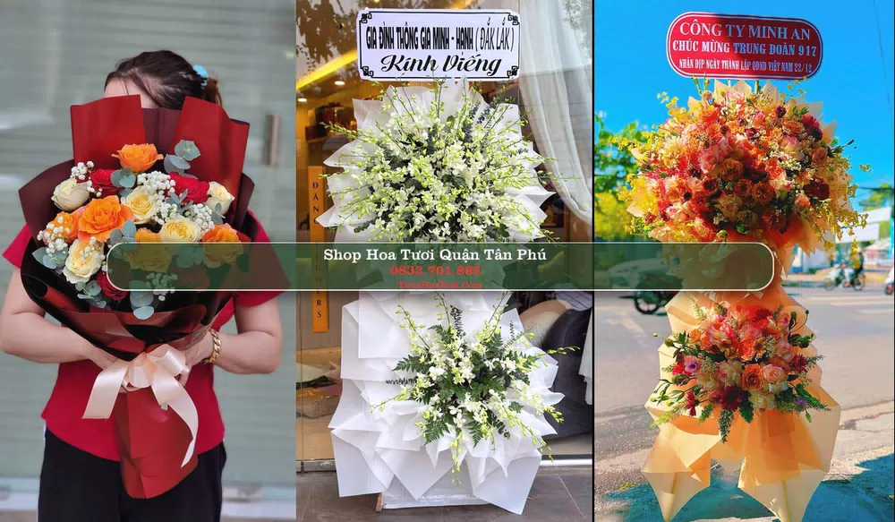 Shop Hoa Tươi Quận Tân Phú - Thành phố Hồ Chí Minh (Cũ)