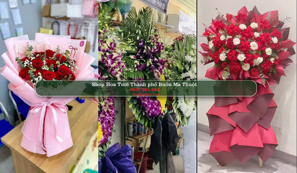 Shop Hoa Tươi Thành phố Buôn Ma Thuột - Đắk Lắk (Cũ)