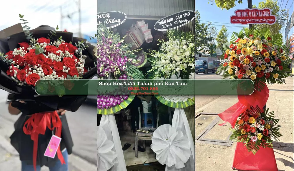Shop Hoa Tươi Thành phố Kon Tum - Kon Tum (Cũ)