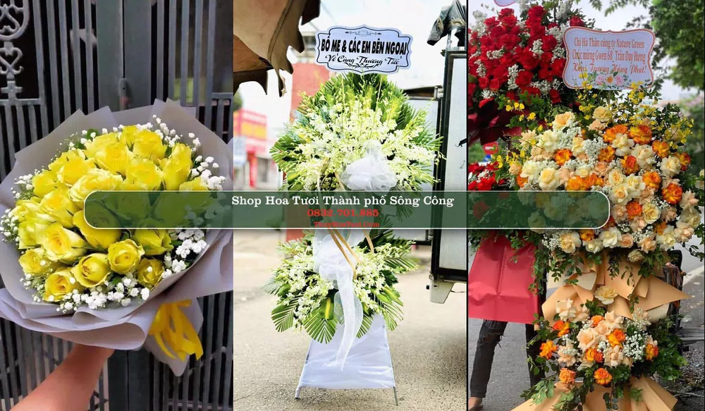 Shop Hoa Tươi Thành phố Sông Công - Thái Nguyên (Cũ)