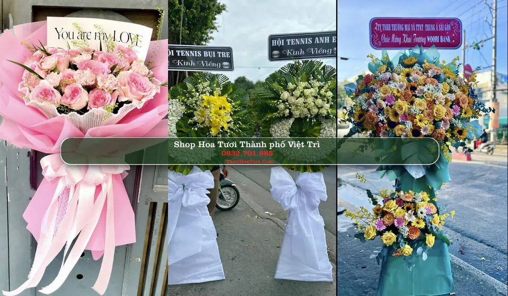 Shop Hoa Tươi Thành phố Việt Trì - Phú Thọ (Cũ)