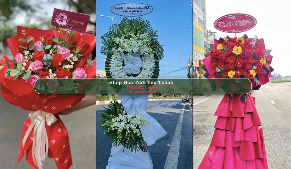 Shop Hoa Tươi Yên Thành - Huyện Yên Thành (Cũ)