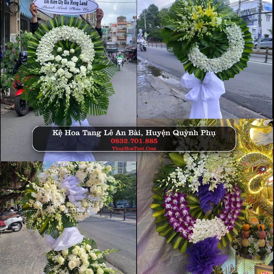 Đặt Vòng Hoa Tang Lễ tại An Bài, Quỳnh Phụ, Thái Bình (Cũ)