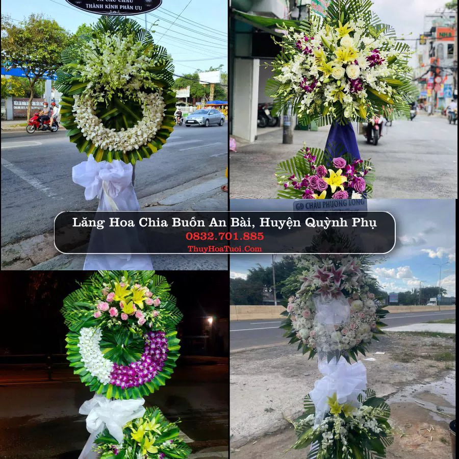 Kệ hoa tang lễ giao tại An Bài, Quỳnh Phụ