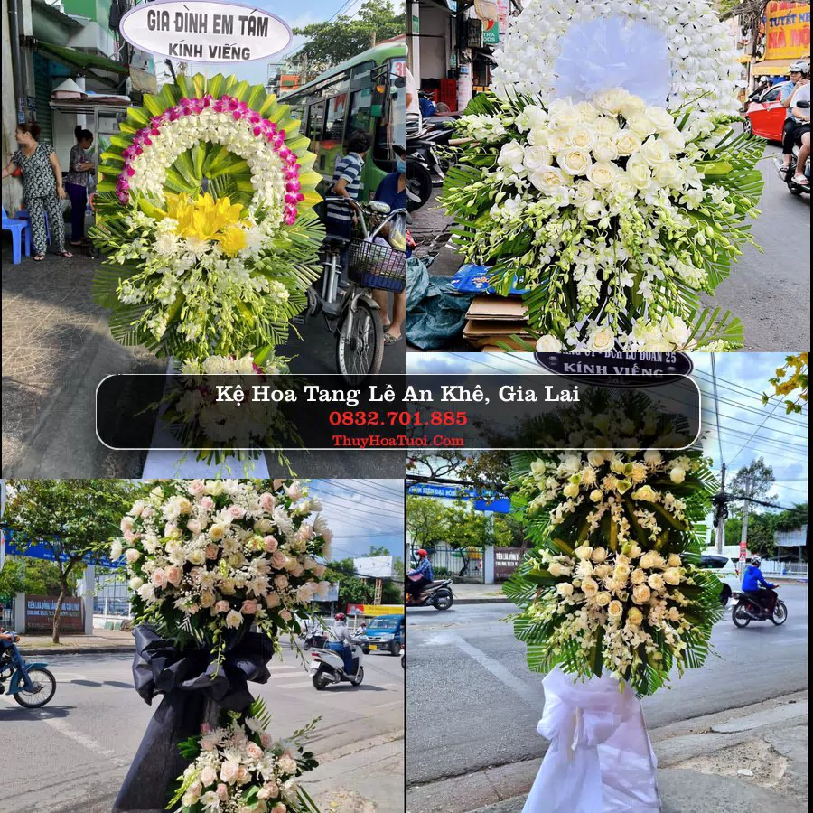Vòng Hoa Tang Lễ tại An Khê, Gia Lai (Cũ)