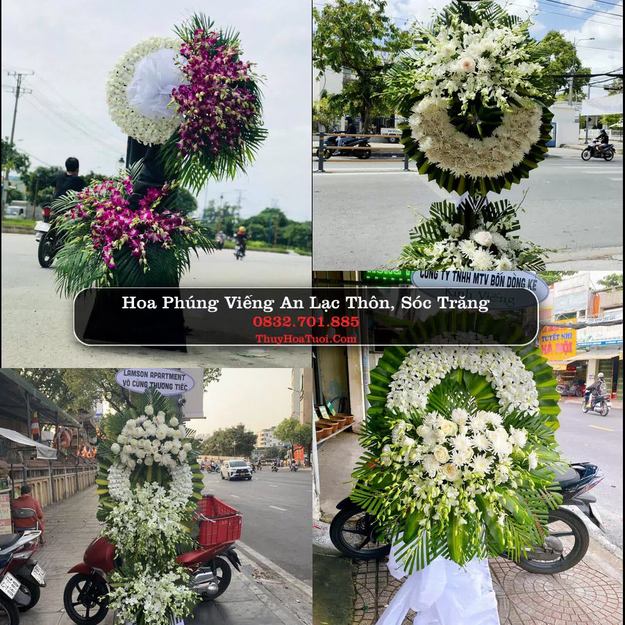 Đặt Vòng Hoa Tang Lễ tại An Lạc Thôn, Sóc Trăng (Cũ)