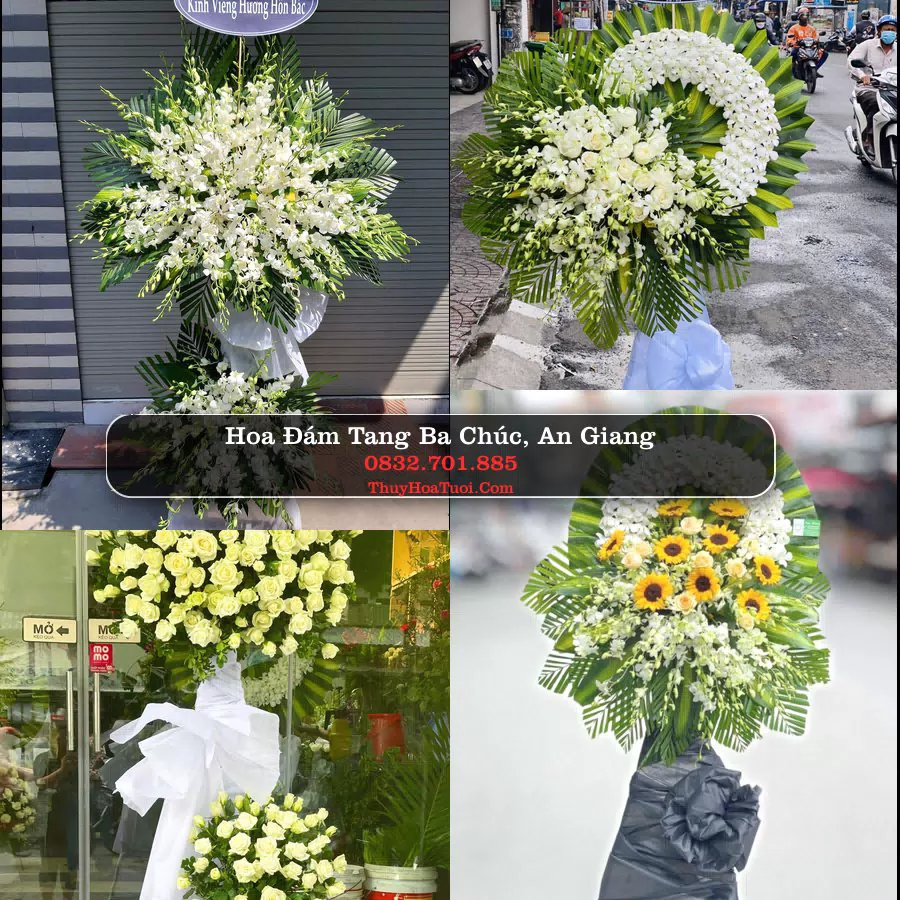 Đặt Hoa Chia Buồn tại Ba Chúc, An Giang (Cũ)