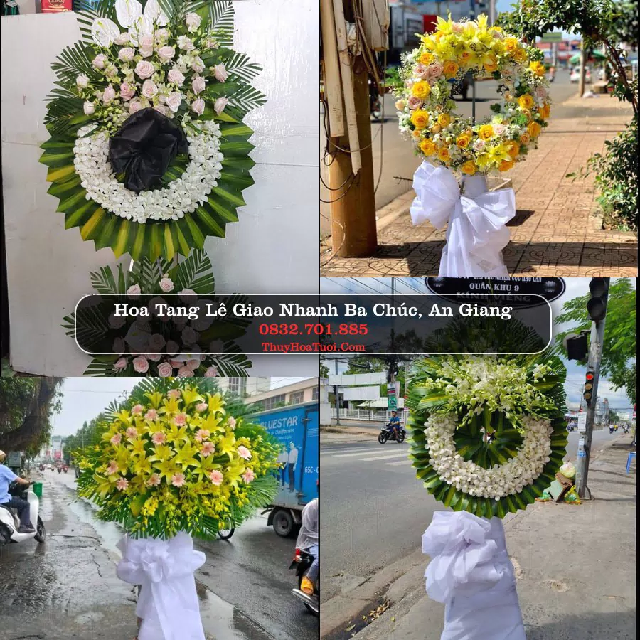 Vòng hoa chia buồn Ba Chúc - ThuyHoaTuoi.Com
