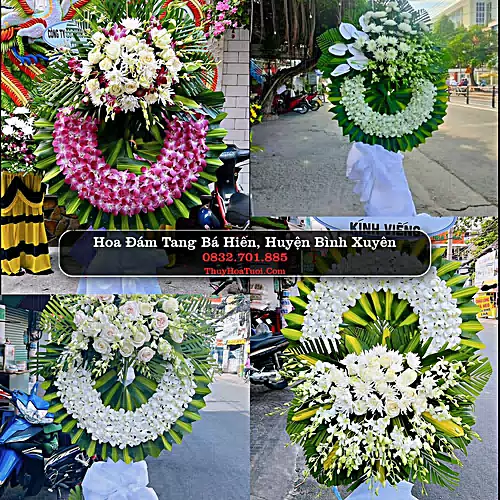Đặt Hoa Đám Tang tại Bá Hiến, Bình Xuyên, Vĩnh Phúc (Cũ)