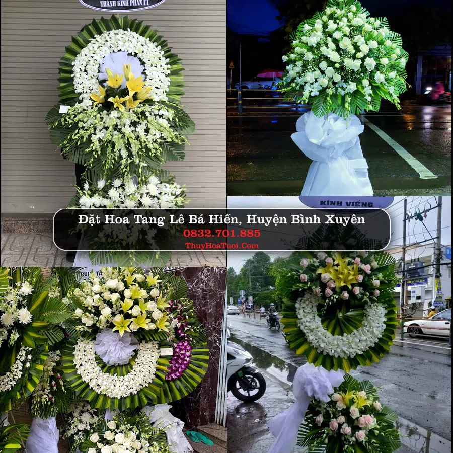 Kệ hoa tang lễ giao tại Bá Hiến, Bình Xuyên