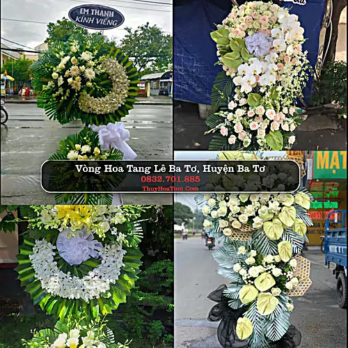 Đặt Hoa Tang Lễ tại Ba Tơ, Ba Tơ, Quảng Ngãi (Cũ)