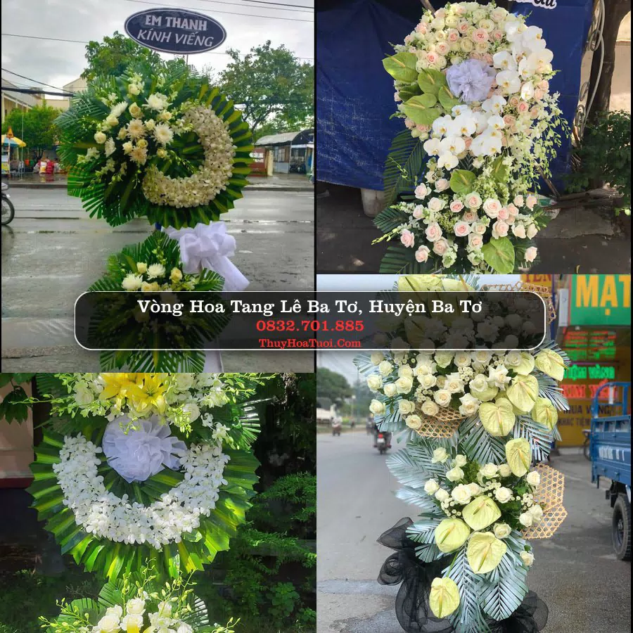 Đặt Hoa Tang Lễ tại Ba Tơ, Ba Tơ, Quảng Ngãi (Cũ)