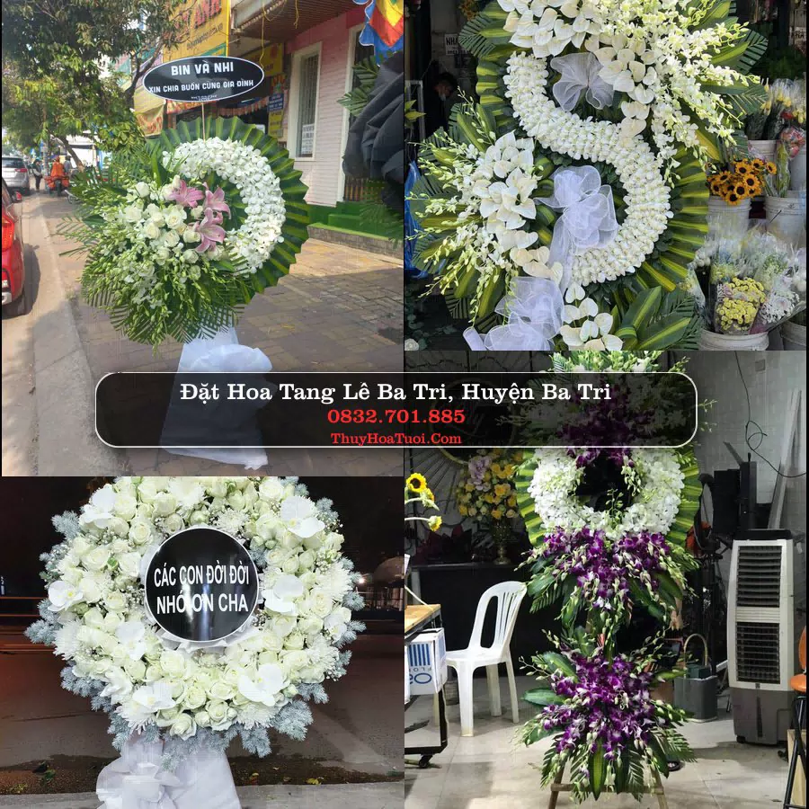 Đặt Vòng Hoa Chia Buồn tại Ba Tri, Ba Tri, Bến Tre (Cũ)