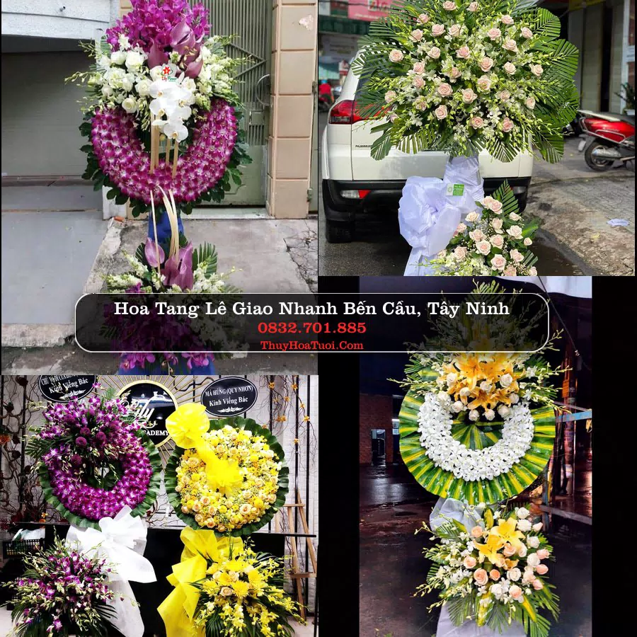 Đặt Vòng Hoa Đám Tang tại Bến Cầu, Bến Cầu, Tây Ninh (Cũ)
