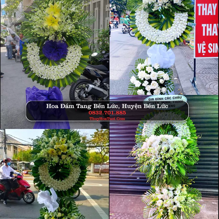 Đặt Vòng Hoa Tang Lễ tại Bến Lức, Bến Lức, Long An (Cũ)