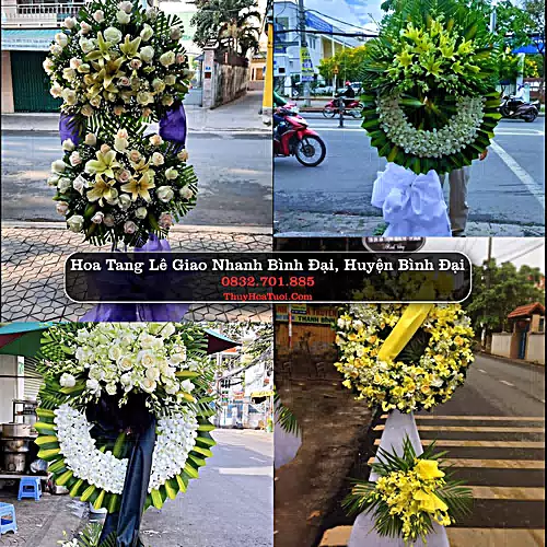 Đặt Hoa Tang Lễ tại Bình Đại, Bình Đại, Bến Tre (Cũ)
