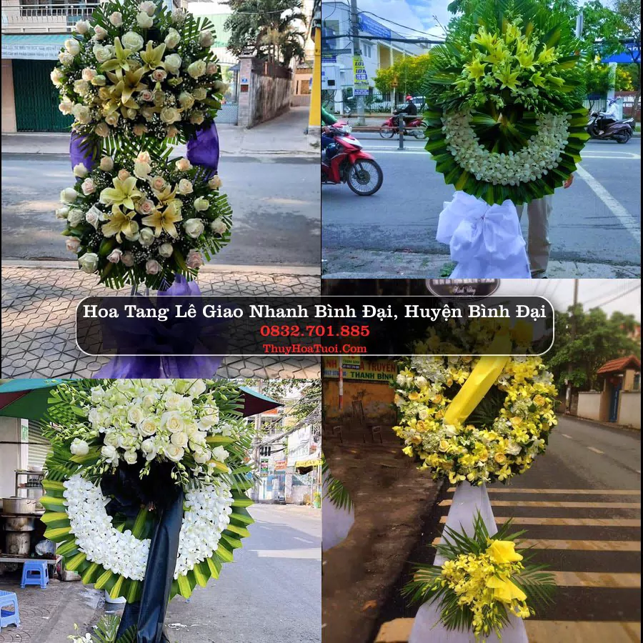 Đặt Hoa Tang Lễ tại Bình Đại, Bình Đại, Bến Tre (Cũ)