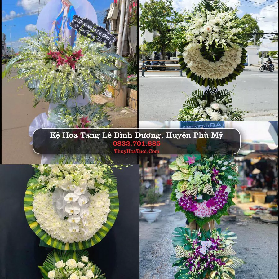 Đặt Hoa Chia Buồn tại Bình Dương, Phù Mỹ, Bình Định (Cũ)