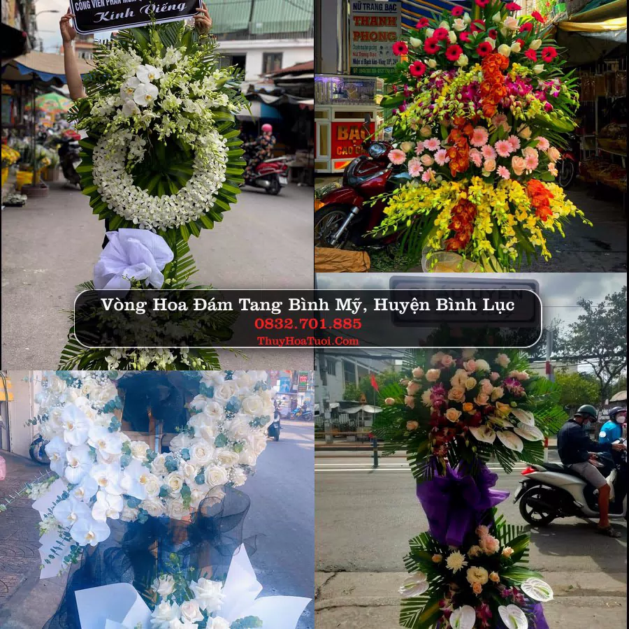 Đặt Hoa Tang Lễ tại Bình Mỹ, Bình Lục, Hà Nam (Cũ)