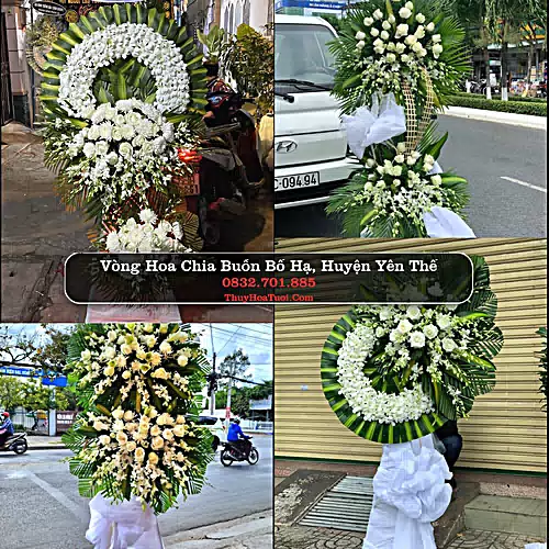 Đặt Hoa Chia Buồn tại Bố Hạ, Yên Thế, Bắc Giang (Cũ)