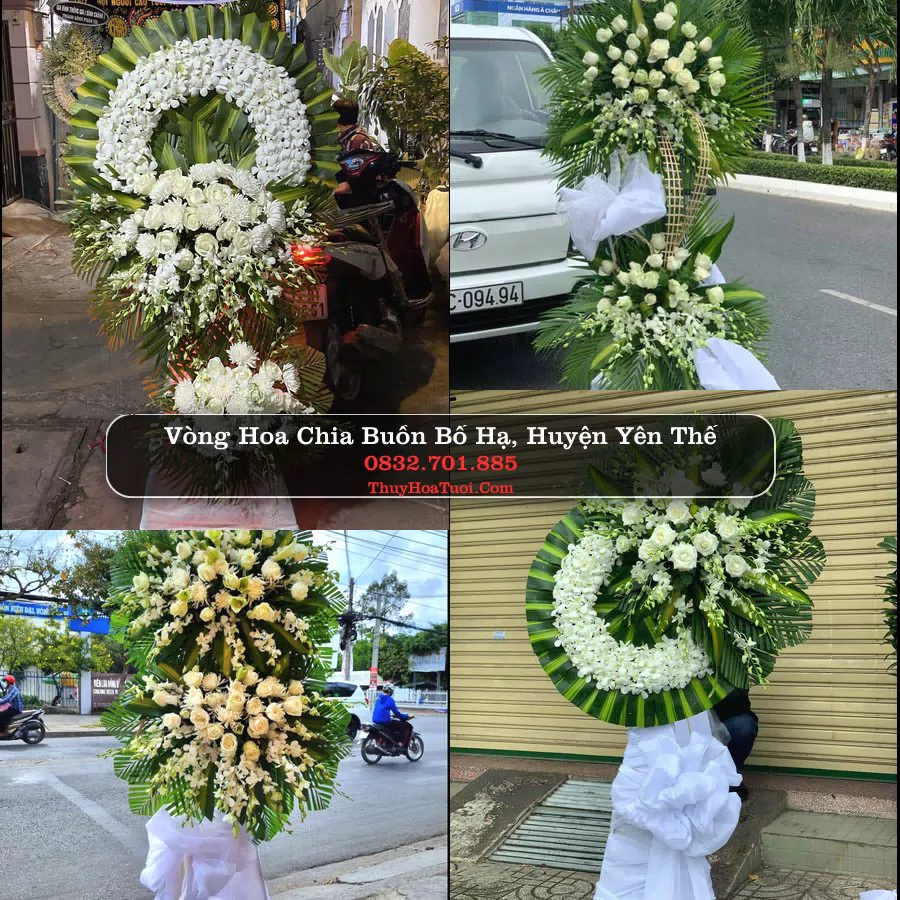 Đặt Hoa Chia Buồn tại Bố Hạ, Yên Thế, Bắc Giang (Cũ)