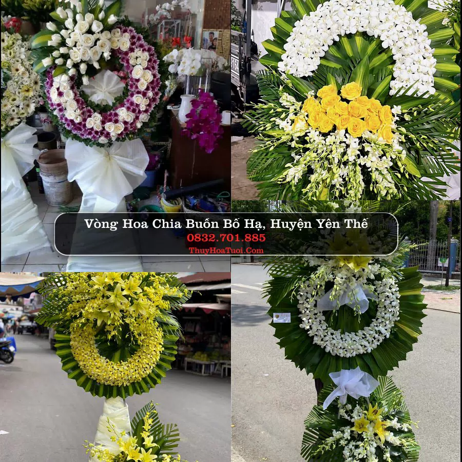Kệ hoa tang lễ giao tại Bố Hạ, Yên Thế
